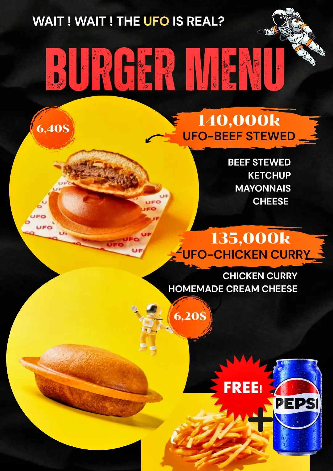 Menu page 9