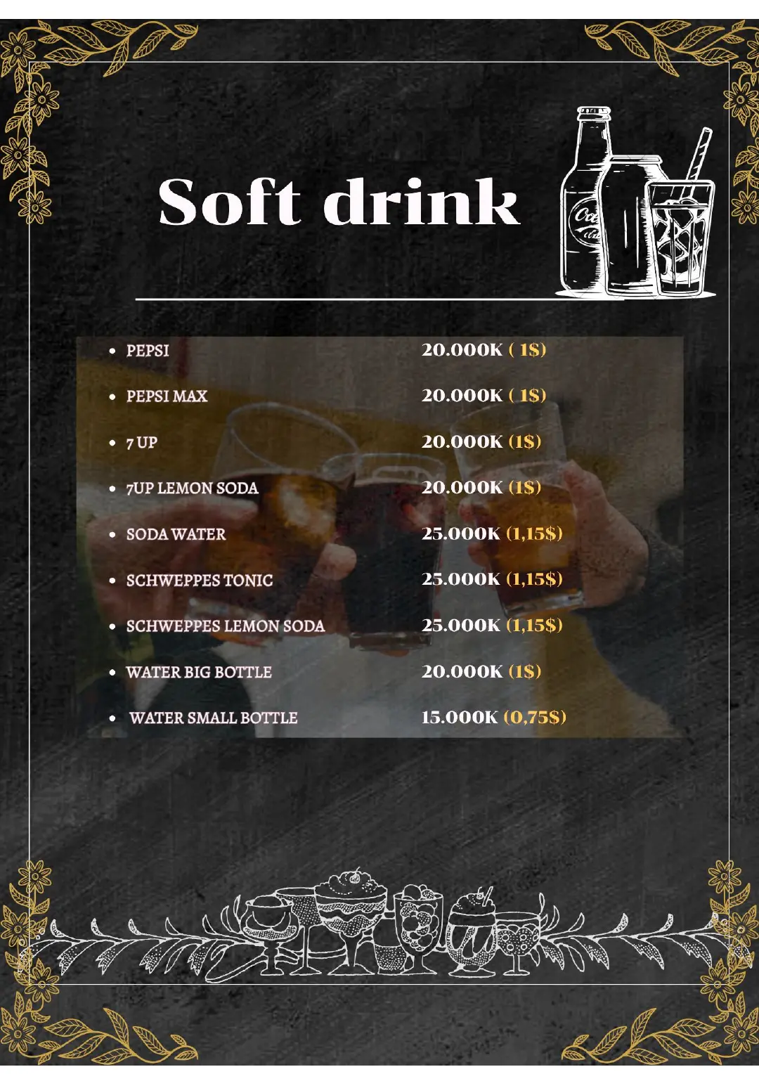 Menu page 14